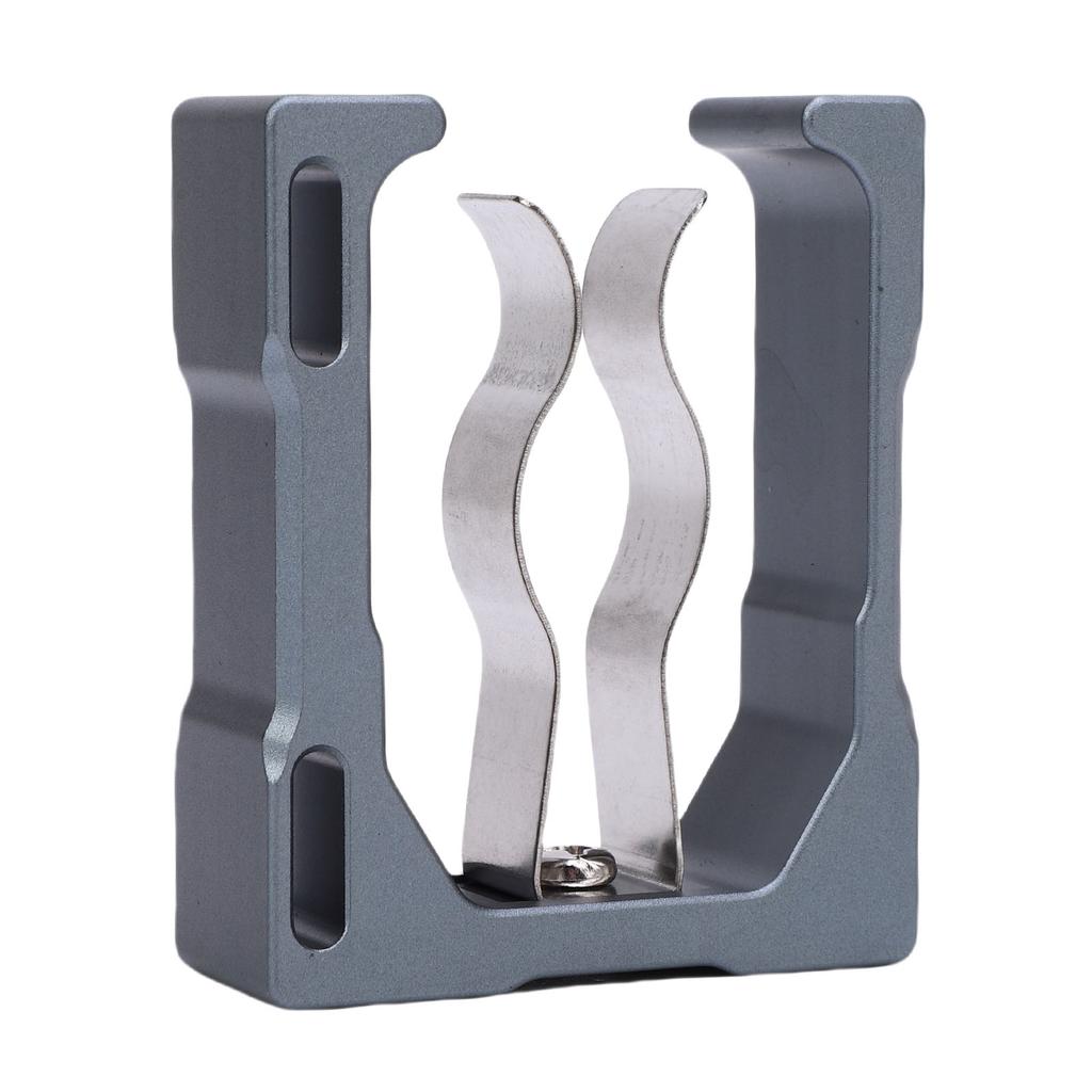 Magnetic Golfing Cart Clip 3 Fixing Methods Anti Slip Multifunctional Holder for Beach Chairs Fishing Rods Gray Blue