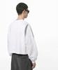PRINOAR Refined Hughes Heavyweight Crop Long Sleeve T-Shirt - White