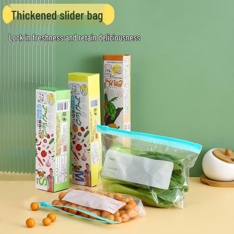 Thickened Ziplock Freezer & Storage Bags for Food Packaging & Fresh-Keeping.