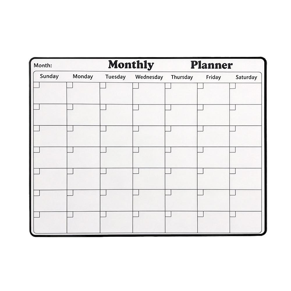 To Do List Dry Erase Planner Dry Erase Monthly Weekly Planner Meal Planner Board Fridge Magnet Use