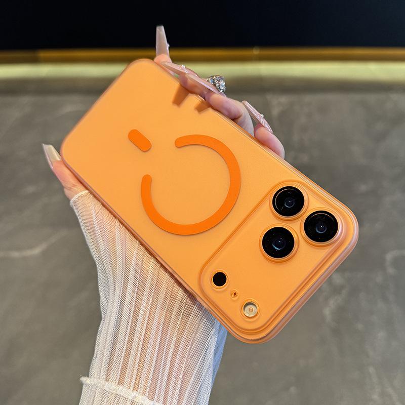 Applicable To iPhone17Pro Mobile Phone Case, New Magnetic Matte Apple 17Air Lens All-inclusive Anti-drop Protective Case