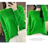 2023 Round Neck Casual Wool Sweater for Women - Spring, Autumn, and Winter Loose Knit Base Layer