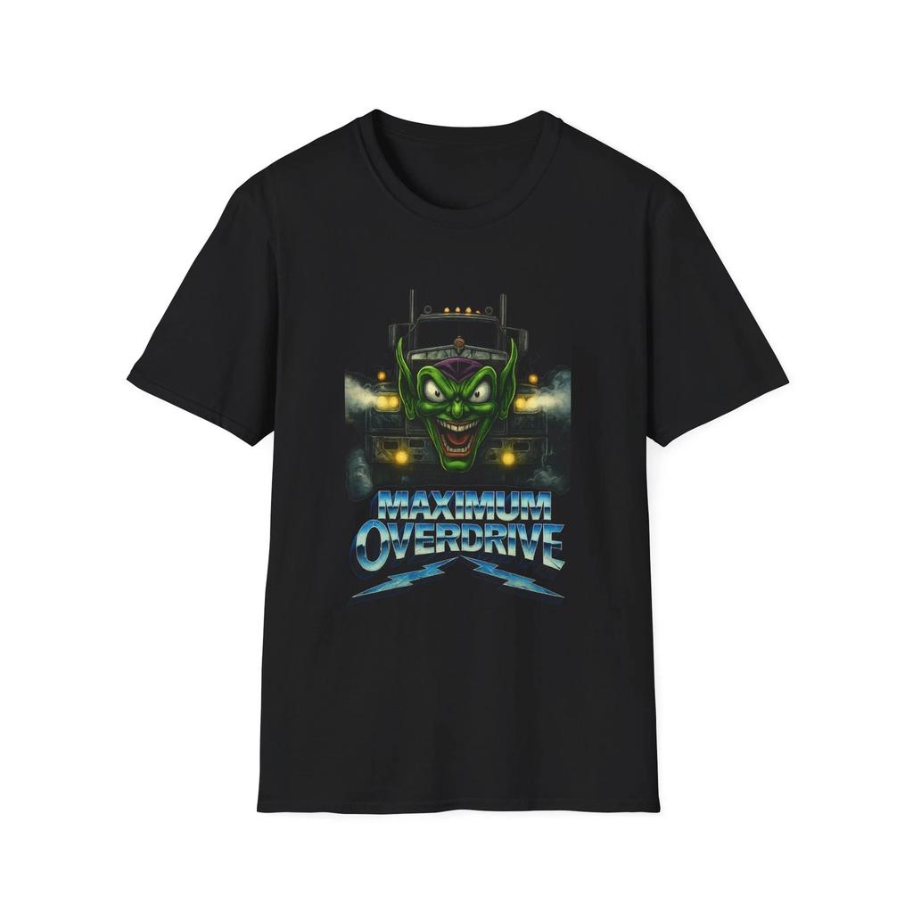 Maximum Overdrive 80s Horror Unisex T-Shirt, Vintage Movie Tee, Retro Graphic