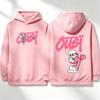 Felpe per Ragazzi Ragazze Felpa Casual Abbigliamento Bambini Top Felpa con Cappuccio a Manica Lunga Stampa Cartoon Amore Ragazzo Felpa con Cappuccio
