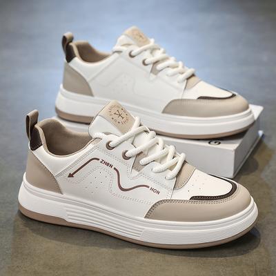 Shoes Men's Summer New National Dopamine Low-top Thick Baseplate Shoes Men's Wear-resistant Casual Men's Shoes