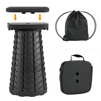 Folding Camping Telescopic Folding Outdoor Easy To Load Capacity Opens and Closes In One Adjustable Waiting In Outdoor Storage Bag Included Square
