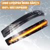 2 Pcs LED Dynamic Turn Signal Flash Light Blinker Side Mirror Indicator Car LED Lamp For Kia Sorento 2016 2017 2018
