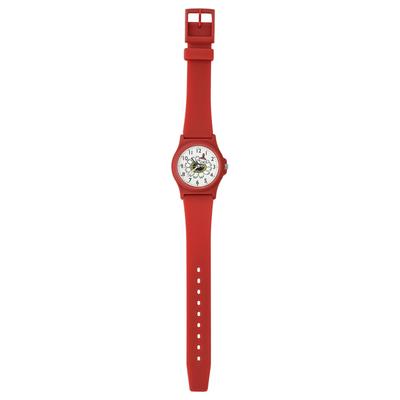 Fieldwork Analog Moomin Watch with Japanese Comes In Exclusive Cute for and Casual Model Little Women's Movement, Glow-in-the-Dark Design, Packaging,
