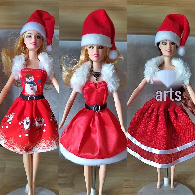 Christmas Doll Clothes Set for BJD and Reborn Dolls - Limited Edition Fashion for Children