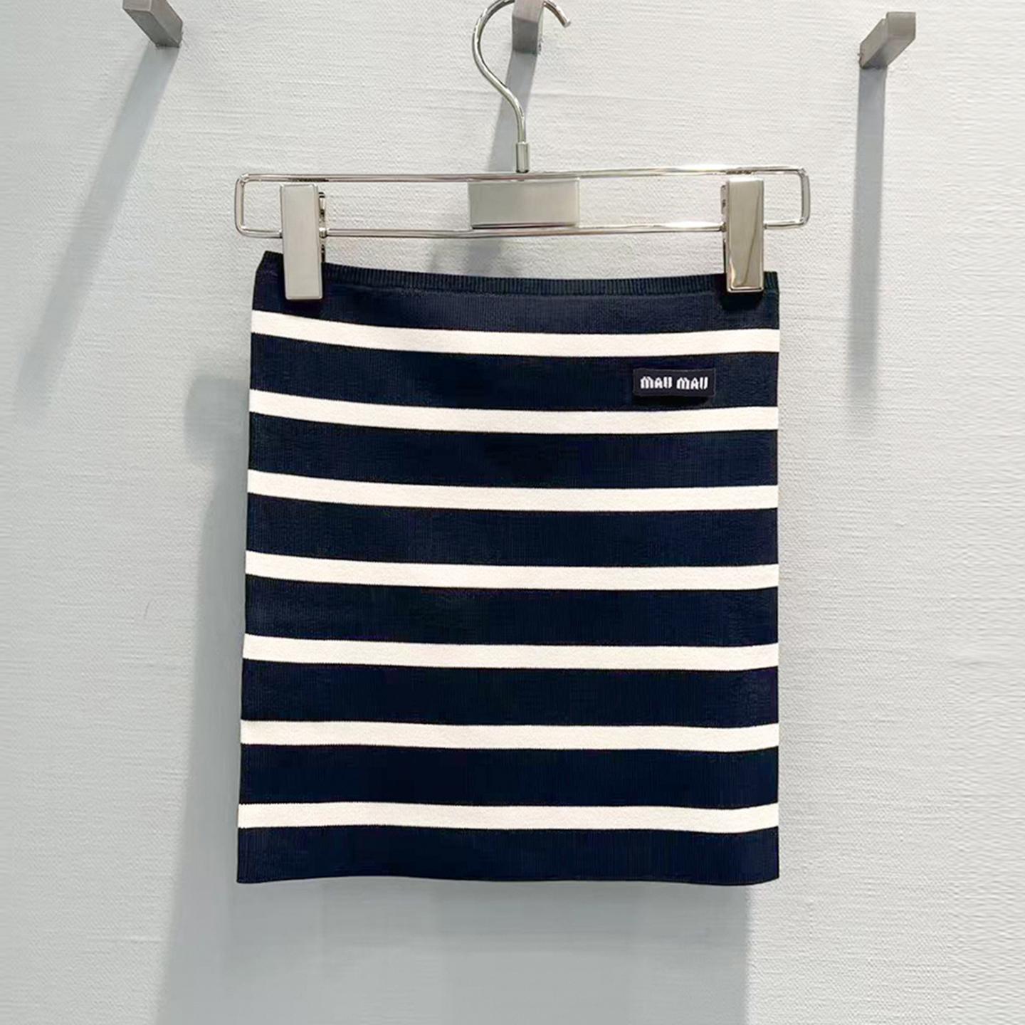 Shenzhen Nanyou Women s Clothing 2026 Spring and Summer Thousand Gold Wind Versatile Striped Knitted Sweater Tube Top Vest Striped Tube Top S