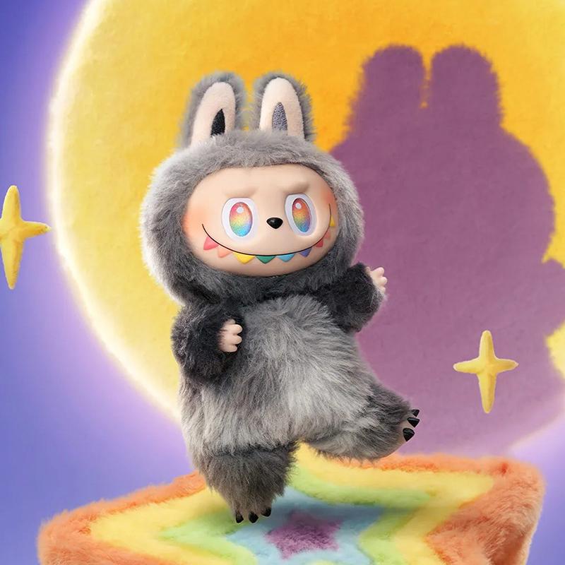 2025New 3.0 Labubu Plush Doll Keychain 3Rd Generation Blind Box Heartbeat Macaron Happy Guess Series Vinyl Plush Toy Trendy Play