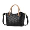 Monochromatische PU leder frauen schulter tasche frauen eimer tasche umhängetaschen luxus frauen