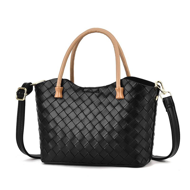 Monochromatische PU leder frauen schulter tasche frauen eimer tasche umhängetaschen luxus frauen