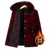 Winter Velvet Thickened Mink Coat Medium Old Man Cotton Coat Warm 0 Old Lady Coat