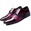 Men Dress Shoes Fashion Leather Business Flat Shoes Breathable Formal Office Working Shoes
