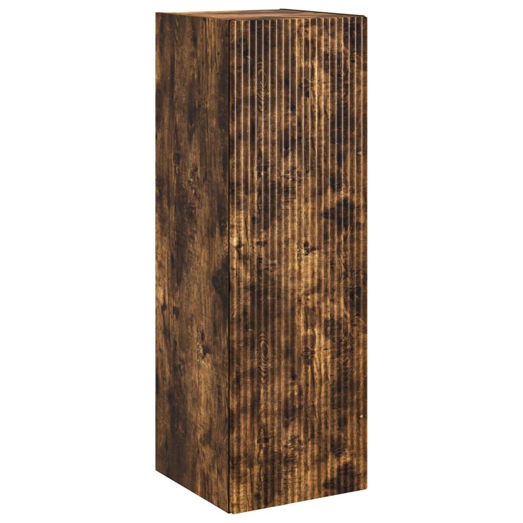 Bathroom Furniture Set 5 pcs Smoked Oak