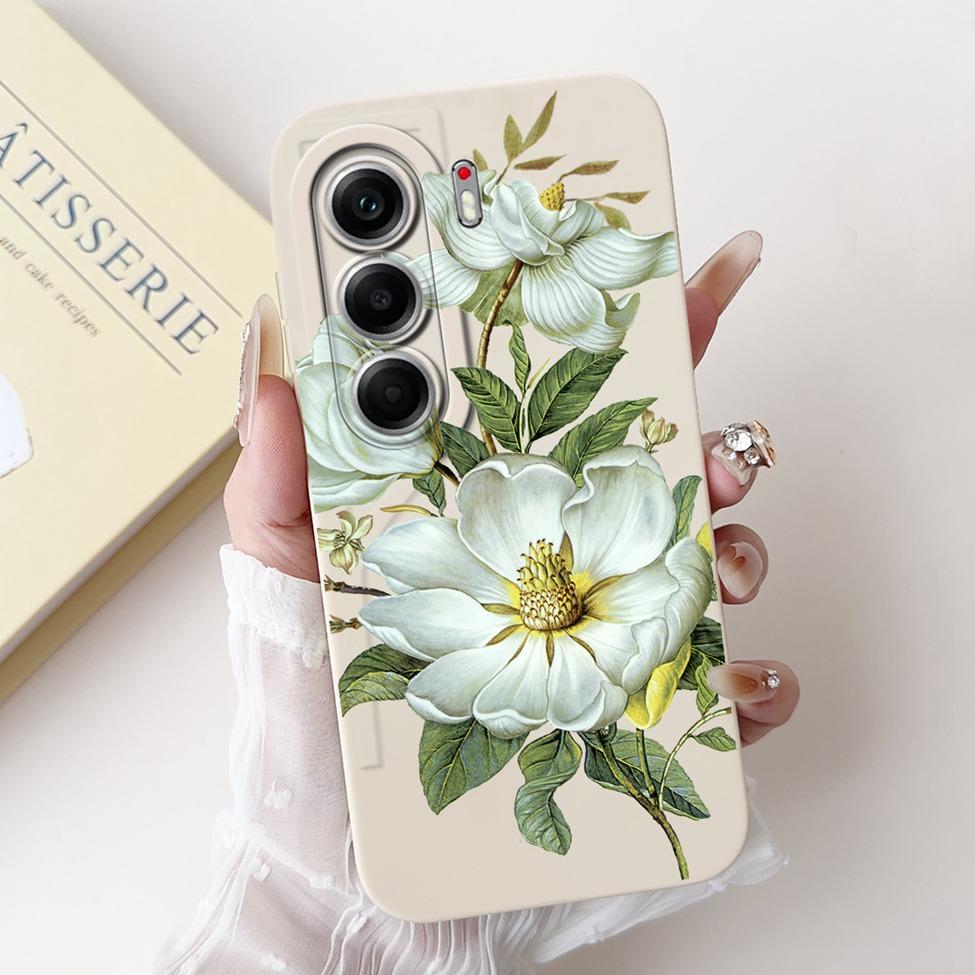 For Tecno Camon 40 Pro 5G Case CM7 Cute Cat Panda Fashion Flowers Love Back Cover For Camon 40 Pro 5G Tecno Phone Case Silicone