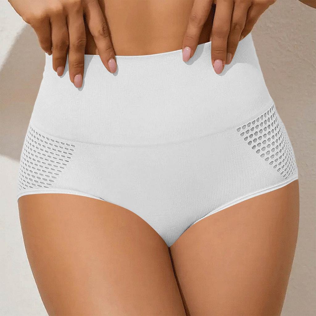High Waist Shaping Panties for Women Seamless Tummy Control Butt Lifting Underwear Breathable Stretch Fabric Comfortable Fit