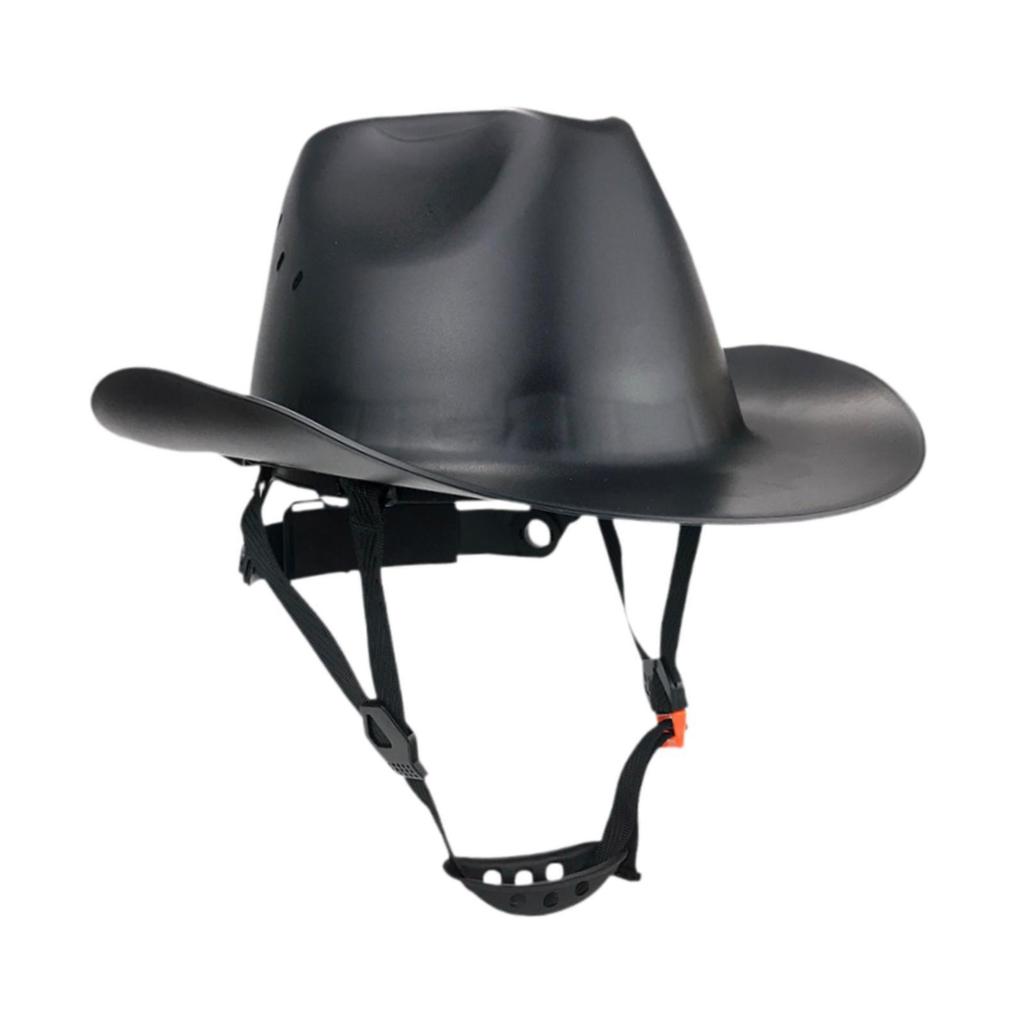 Cowboy Hard Hat Durability Versatile, Premium, Industrial Work Hat with Vent Hole Full Brim