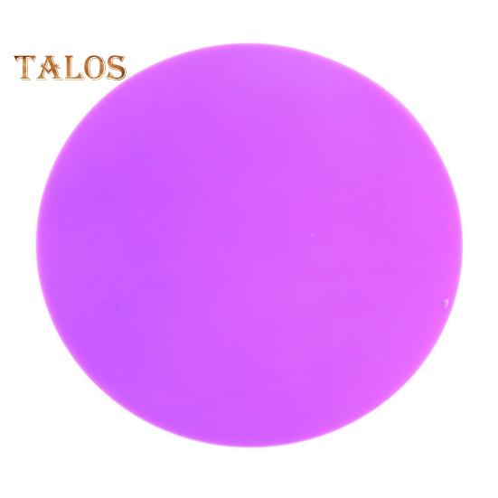 

Коврик для открывания напитков, устойчивый к разрыву, многоразовый, привлекательный, практичный, нескользящий коврик для открывания банок для детей фиолетовый