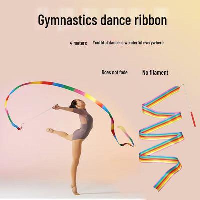 Colorful Dance Ribbons for Adults and Children - Gymnastics, Streamers, and Kindergarten Props