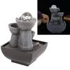 LED Illuminated Tabletop Waterfall Flowing Water Fountains with   for   Feng Shui Decoration