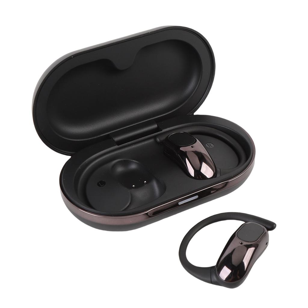 Smart Translation Earbuds Full Color Touch Screen HIFI Sound Quality Multi Languages Bluetooth Translator Black