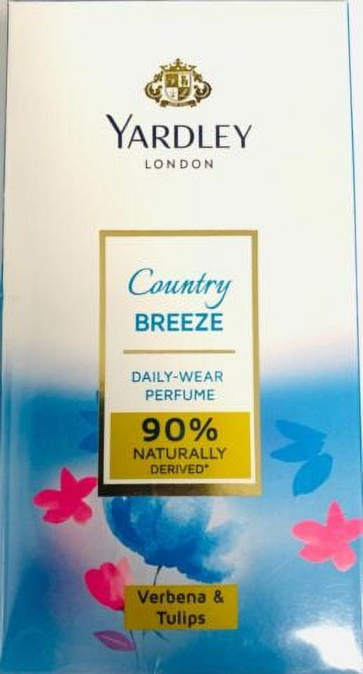 

Yardley London Daily Wear Perfume For Women 90% Naturally Derived Country Breeze 50ml