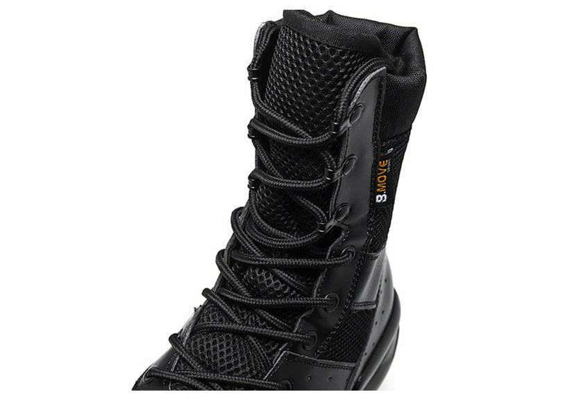 Plus Size High-Top Tactical Desert Boots for Men & Women - Lightweight SFB Air Special Ops Footwear (Sizes 48-50)