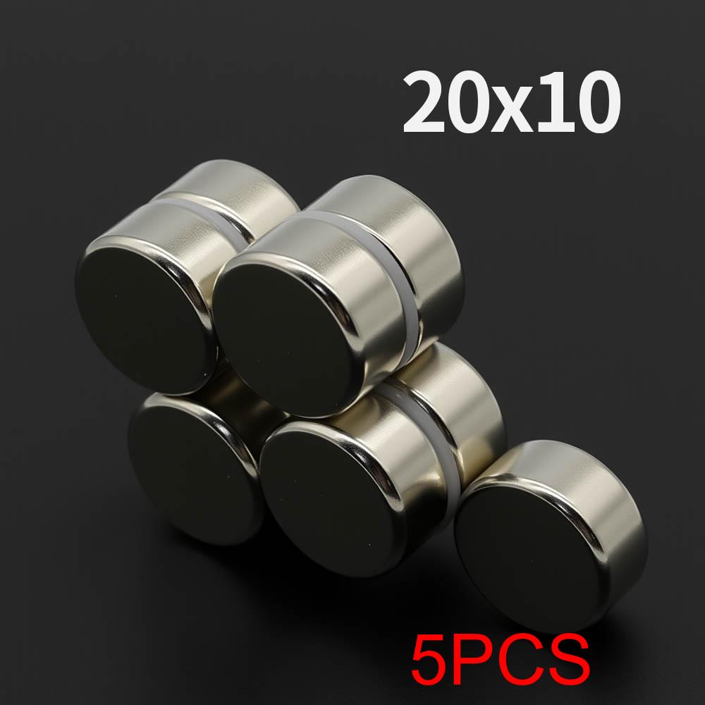 20x10mm Starker Neodym-Magnet N35 NdFeB Permanent-Magnet Rund Superstarke Kühlschrankmagnete DIY