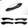For 2024-2025 Chevrolet Chevy Trax Carbon Fiber / Glossy Black Car Door Handle Cover Trim Sticker Styling Accessories Overlay