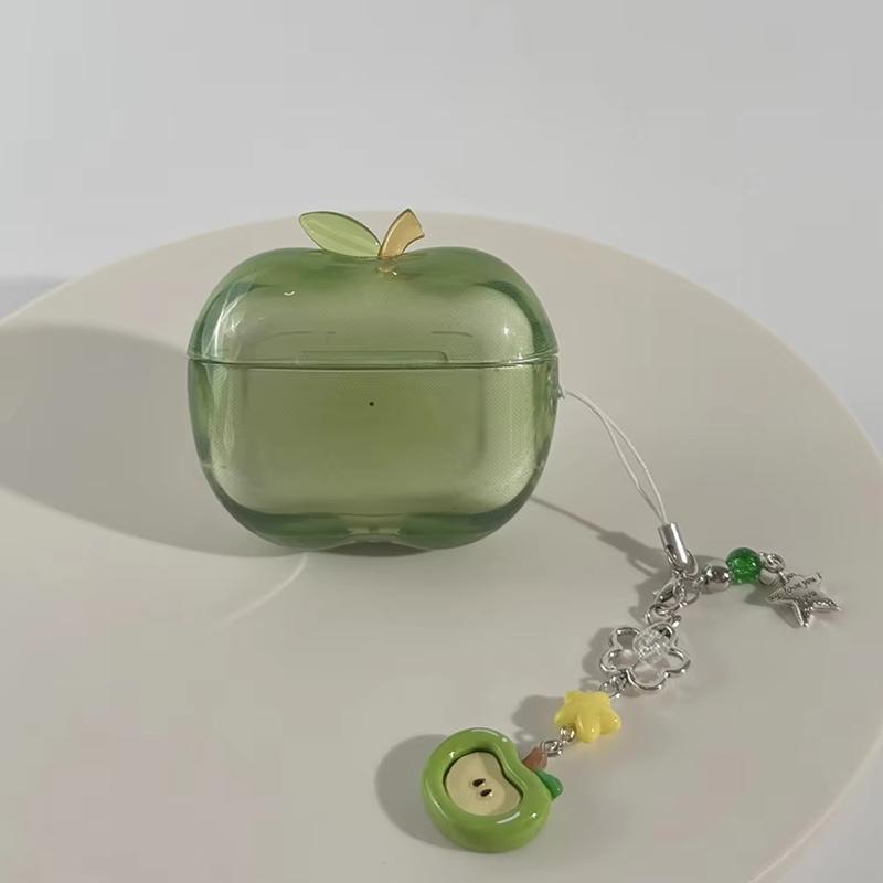 Transparent Fruit Airpods Pro 2 Earphone Case Drop-Proof Apple Shape Tpu Soft Design Customised Personalised Airpods Pro 2 Case