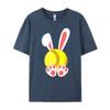 Pickleball Cute Rabbit Graphic T Shirts Unisex Designer Clothes Unisex Tee Shirt Hiphop Streetwear SOFT T Shirt Unisex Crazy