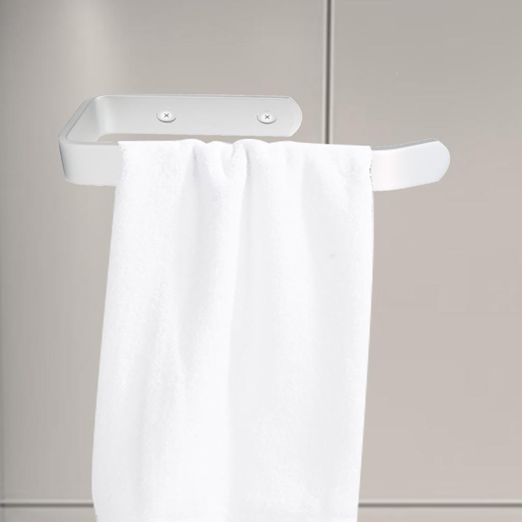 Space Alumina Towel Rack Toilet Paper Holder Bathroom Roll Paper Wall Hanging Storage