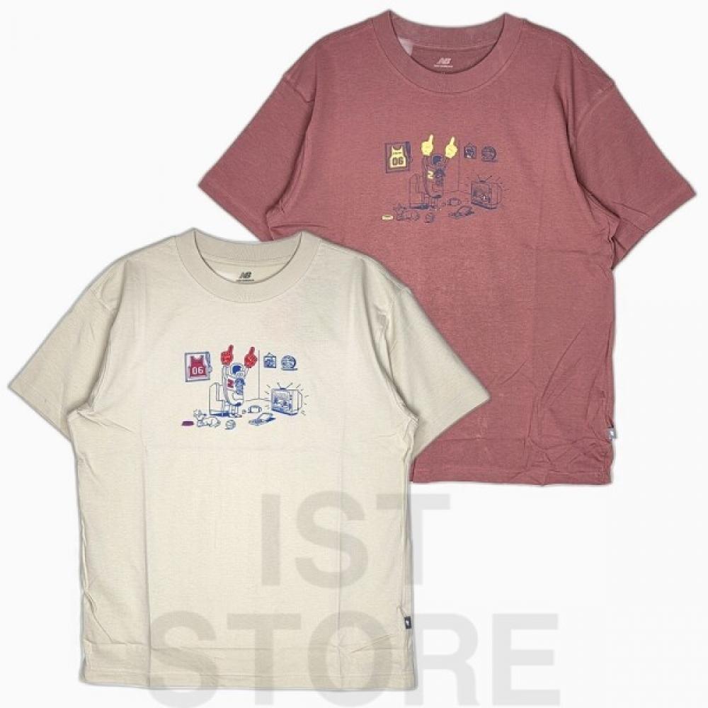 

New Balance Футболка Мужская Короткий Рукав Стандартная Посадка mt53935 (29)Burgundy/095(M)