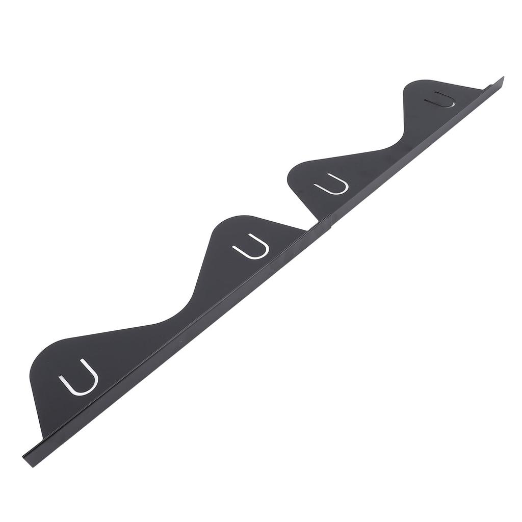 2 Pair Stove Counter Gap Cover Black Stainless Steel Retractable Dishwasher Safe Stove Gap Guard for Kitchen