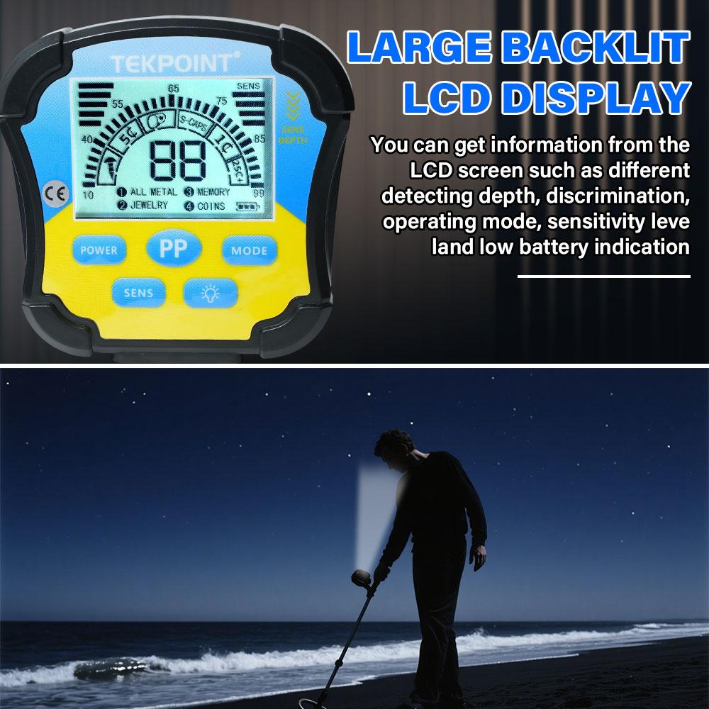 2026 New MD-8030 Underground Metal Detector High Sensitivity Detector Metal Hunter Waterproof Coil Precise Positioning Detector