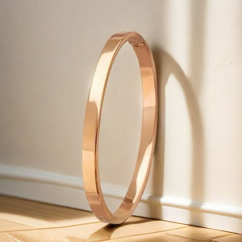 Elegantes Edelstahlarmband, Hochwertig, HochzeitEdelstahl, Modisches Schmuckgeschenk