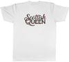 Rainha Escocesa Escócia Tartan Terra das Gaitas Camiseta Masculina Top de Presente