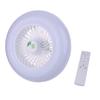 E27 LED Ceiling Fan Lamp 1-Gear Speed Cooling Fan Light with Remote Control Electric Cooler Adjustable Color Temperature