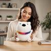 Plush Toy Stuffed Animal Figure for Holiday Decor and Gift Giving