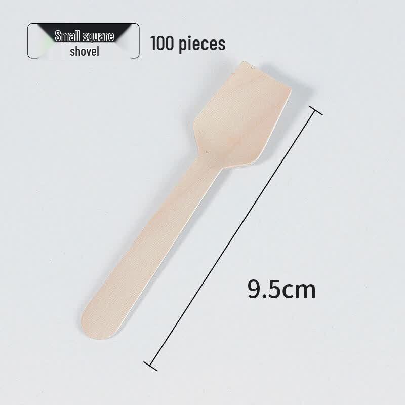 ZISIZ Disposable Wooden Cutlery Set