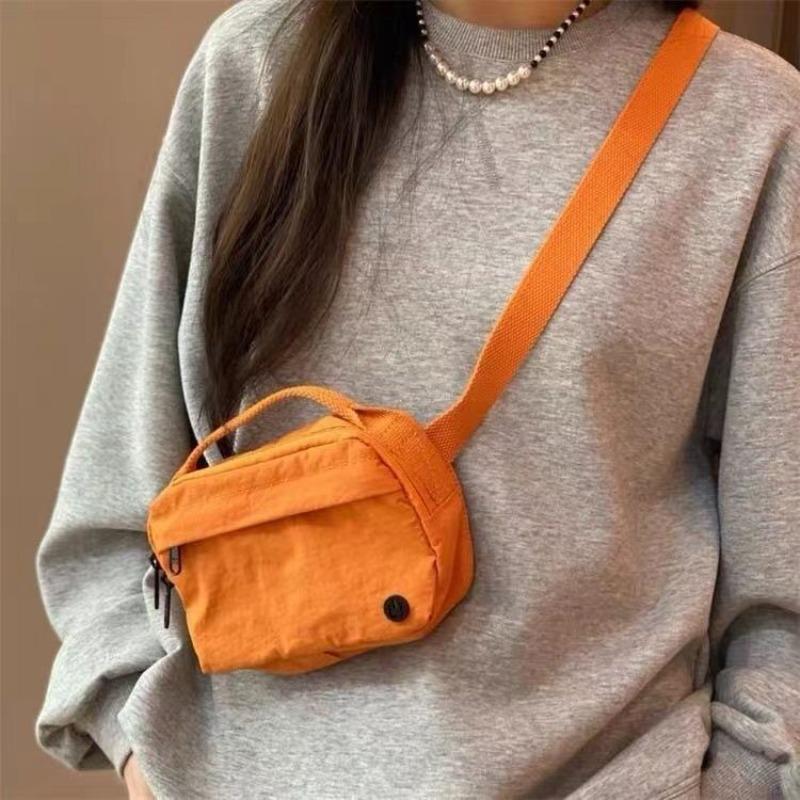

Colored Nylon Canvas Small Square Bag Waterproof Lightweight Casual Single Oulder Slant Cross Mobile Phone Bag