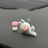 Labu Car Decoration 2025 New Internet Celebrity Interior Accessories Cute Cloth Doll Labu Car Plush Doll
