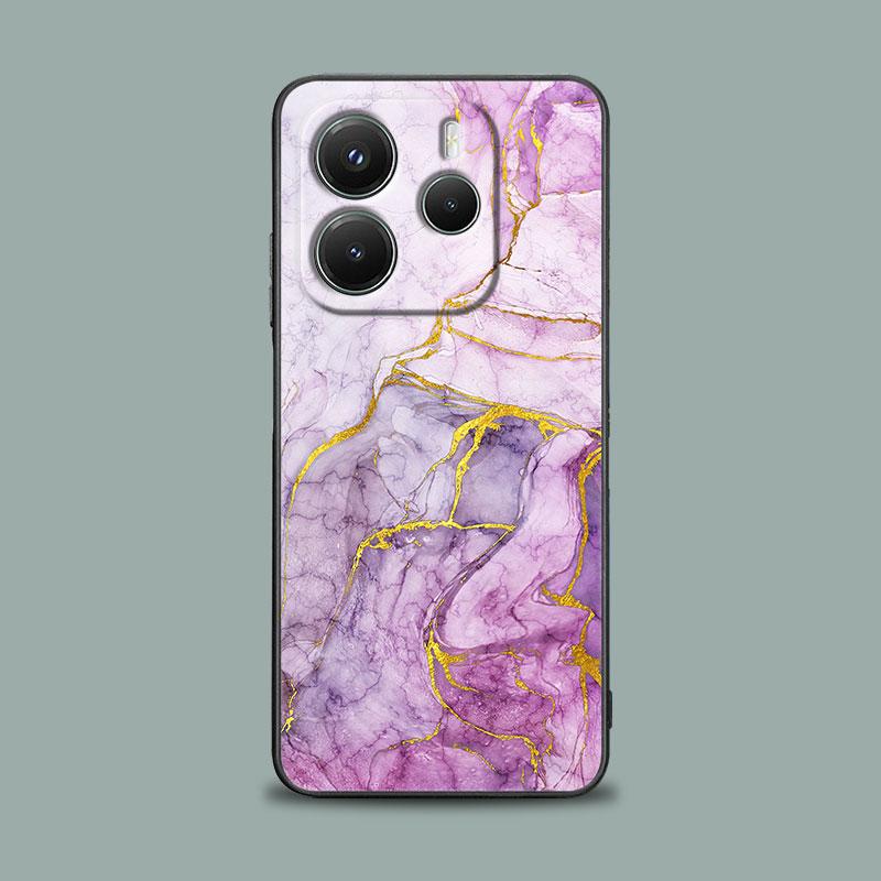 Phone Case for Xiaomi Redmi 15C 14C 12C 13C 4G Redmi Note 15 14 13 12 11 10 Pro Plus 5G Cover Watercolor Abstract Marble Pattern