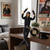Păpușă Cosplay Michael Jackson Anime Jucărie de Pluș Figurină Umplută Păpuși Decorațiune Cameră Abstract Articulații Mobile Recuzită Cadou