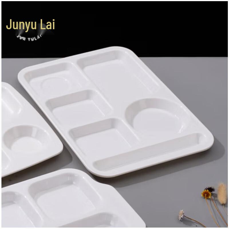 Melamin 6-Fach Cafeteria Tabletts, 20er-Pack