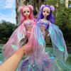 45cm Fashion Mermaid Princess BABI Doll Toys Body Joints Movable Pretty Fish Tail Cute 1/6 BJD Princess Doll Play House Toys