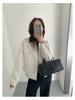 Inbyin Women's Color Block Lapel Jacket - Casual Loose-Fit Autumn Slimming Coat