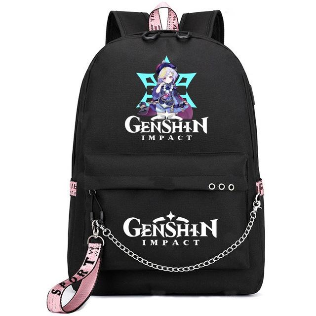 School Season Animation Student Schoolbag, Printed Peripheral Large-Capacity Backpack